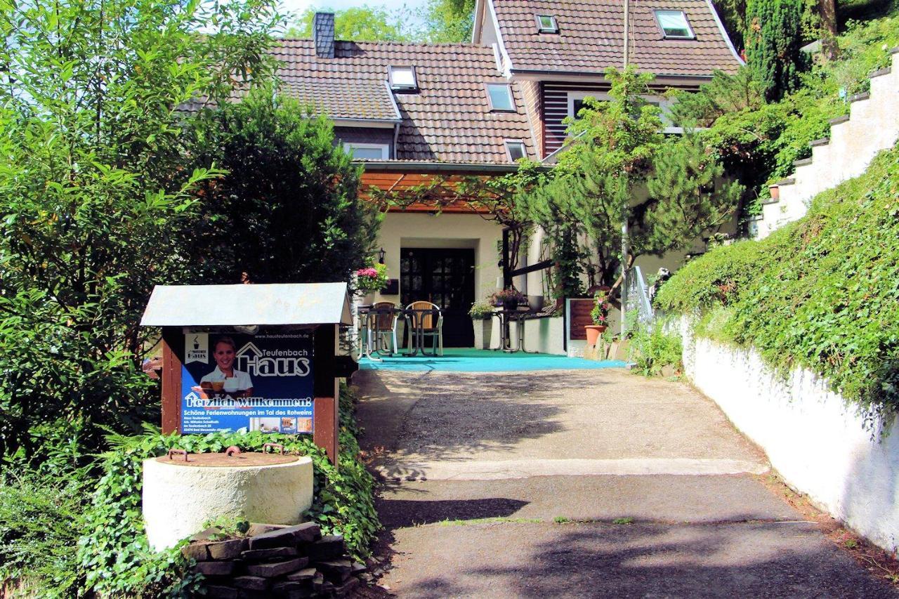 Haus Teufenbach Aparthotel บาดนอยเอินอาห์-อาร์ไวเลอร์ ภายนอก รูปภาพ